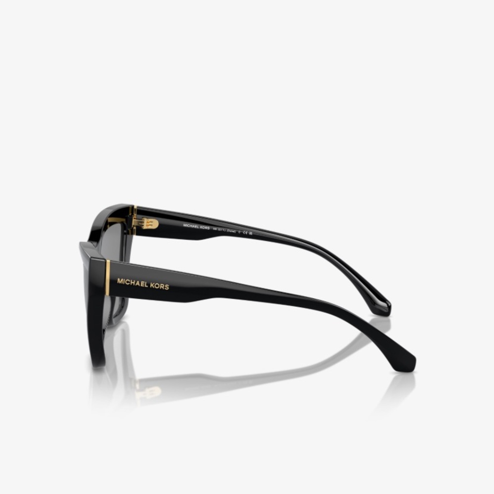 Michael Kors Black and Gold Cat-Eye Sunglasses - Picture 3 of 5